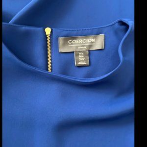 Coercion women blue Dress